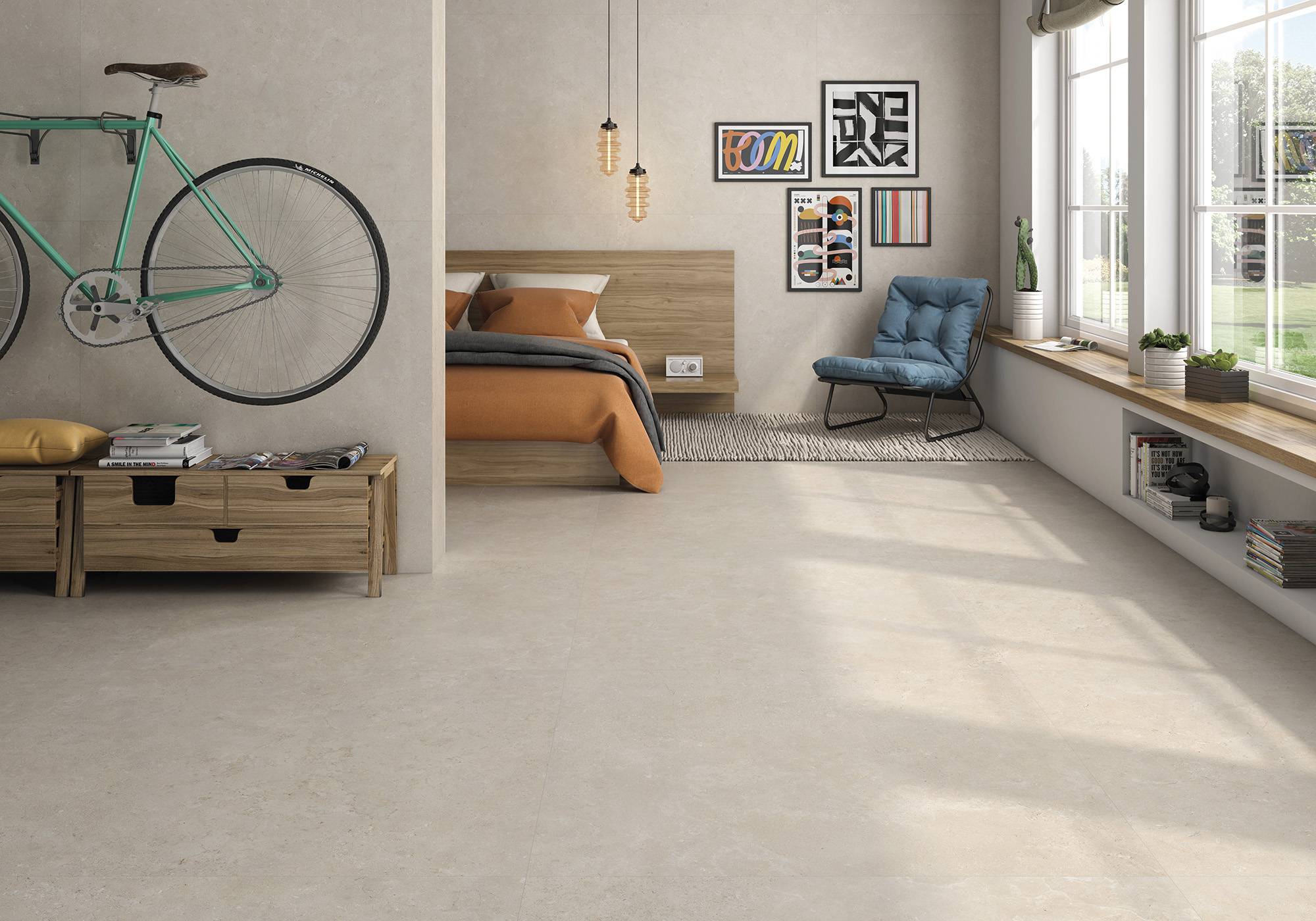 nouveau carrelage effet pierre 60,8x60,8cm