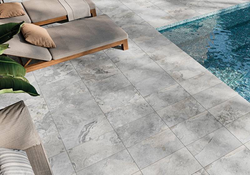 CUMBRIA l'ardoise blanche ou noire en 30x60cm