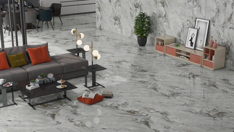 ENDLESS LOVE effet marbre 60x120cm poli brillant