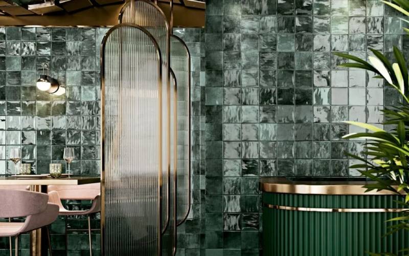 EARTH, l'effet zellige 15x15cm