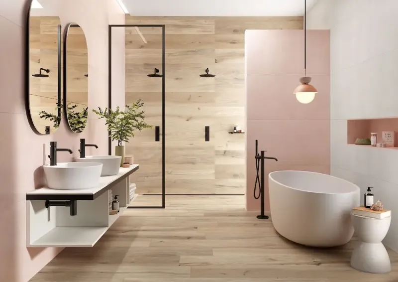 LUDO, la faience qui apporte de la couleur 60x120cm