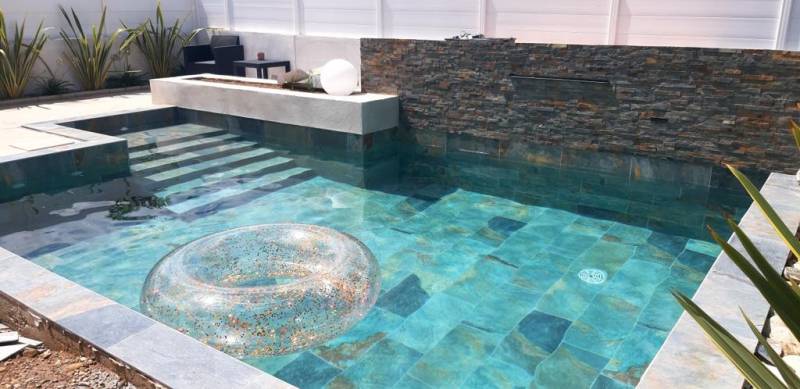 OCEAN bali 30x60 fiji turquoise carrelage piscine