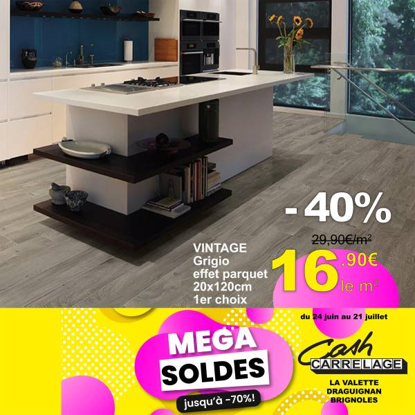 VINTAGE carrelage effet parquet 20x120cm