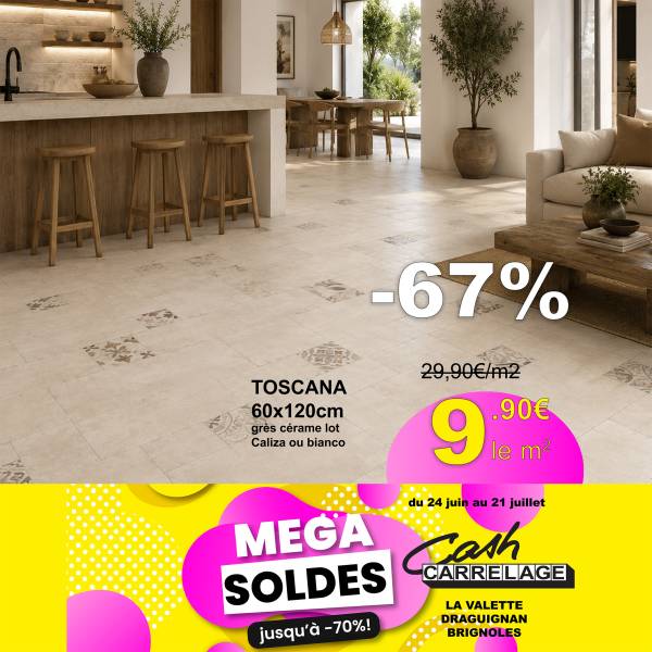 TOSCANA 60x120cm carrelage sol à petit prix